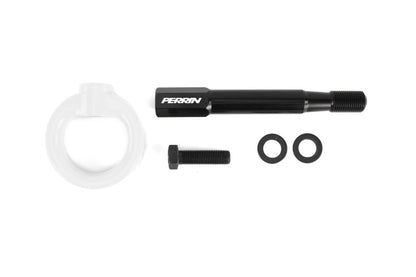 Perrin 15-19 Subaru WRX/STI Tow Hook Kit (Rear) - White PSP-BDY-252WT *Discontinued
