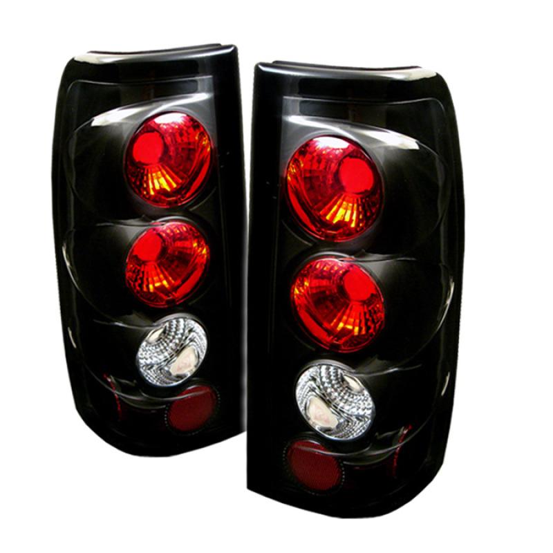 Spyder Chevy Silverado 1500 99-02 Euro Tail Lights G2 Version Blk ALT-YD-CS99-G2-BK 5002013 Main Image