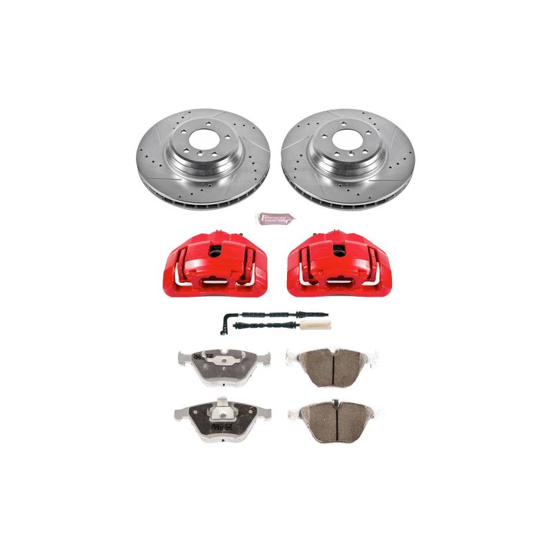 PowerStop PSB Z26 Street Kit w/Cals Brakes, Rotors & Pads Brake Kits - Performance D&S main image