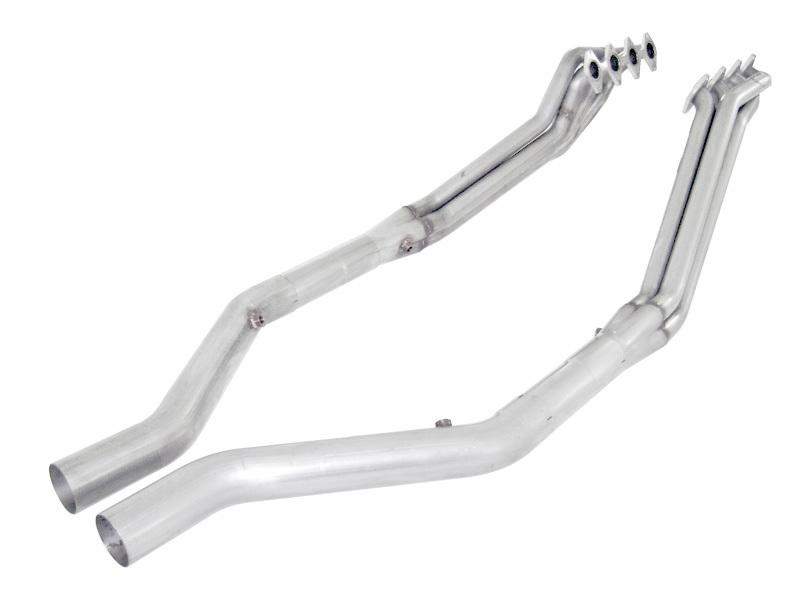 Stainless Works 2005-10 Mustang GT 1-3/4in Headers 3in  X-Pipe Factory Connection M05H175ORX Main Image
