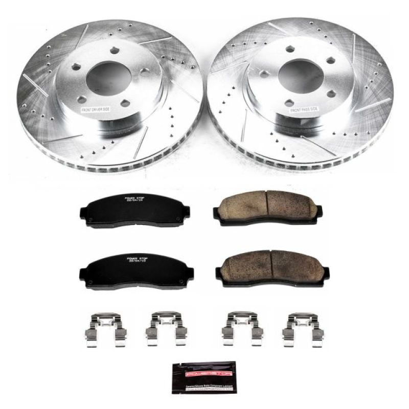 PowerStop PSB Z23 Evolution Kit Brakes, Rotors & Pads Brake Kits - Performance D&S main image