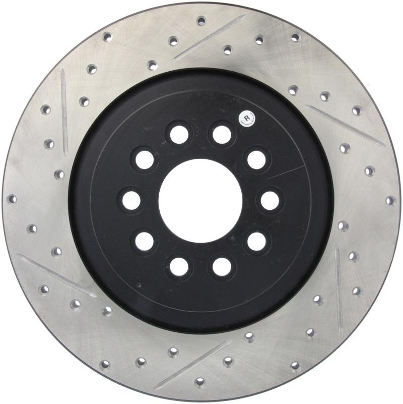 StopTech Slotted & Drilled Sport Brake Rotor 127.20019R Main Image