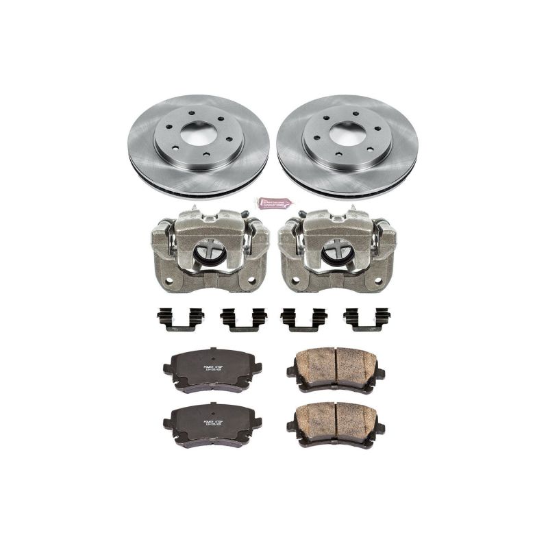 PowerStop PSB Autospecialty Kit w/Cals Brakes, Rotors & Pads Brake Kits - OE main image