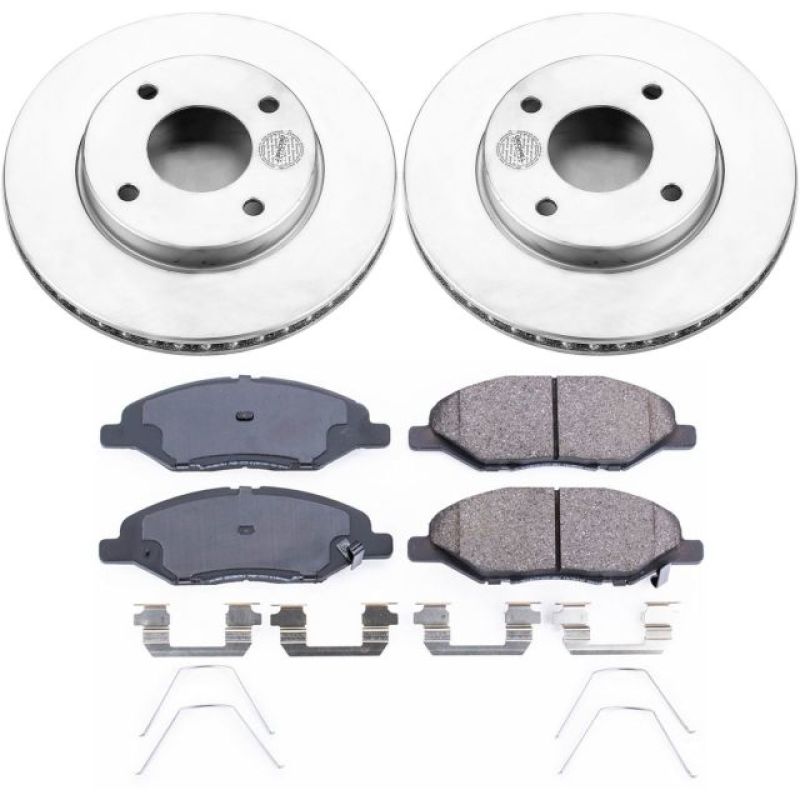 PowerStop PSB Z17 Evolution Coated Kit Brakes, Rotors & Pads Brake Kits - Performance Blank main image