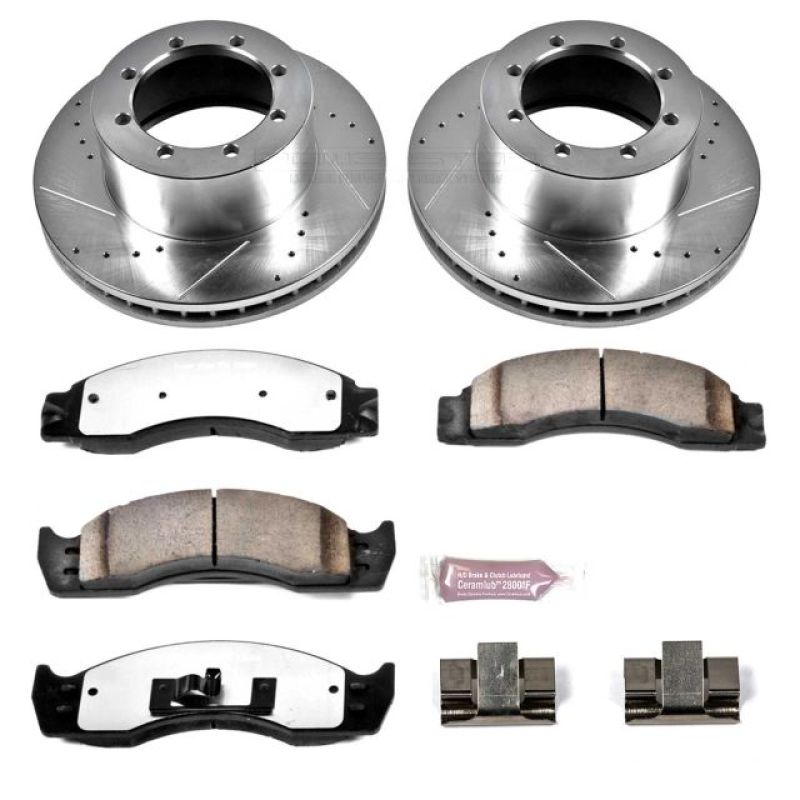 PowerStop PSB Z36 Truck & Tow Kit Brakes, Rotors & Pads Brake Kits - Performance D&S main image