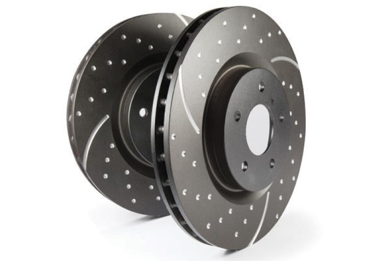 EBC 13-14 Ford Mustang 5.8 Supercharged (GT500) Shelby GD Sport Rear Rotors GD7641 Main Image