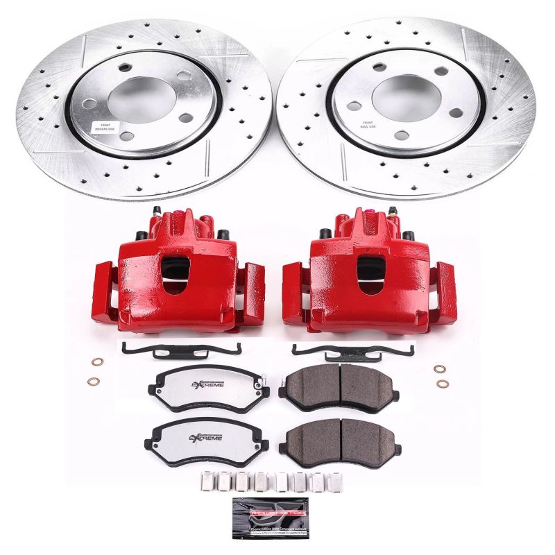 PowerStop PSB Z36 Truck & Tow Kit w/Cals Brakes, Rotors & Pads Brake Kits - Performance D&S main image