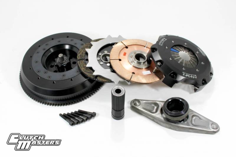 Clutch Masters 07-10 BMW 335 3.0L N54 Twin-Disc (Race/Street) Clutch Kit w/ Aluminum Flywheel 03055-TD7S-A