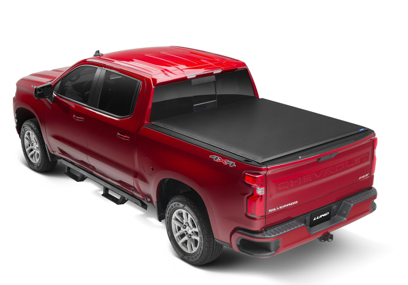 Lund 2019 Chevrolet Silverado 1500 (5.5ft. Bed) Genesis Roll Up Tonneau Cover - Black 960292