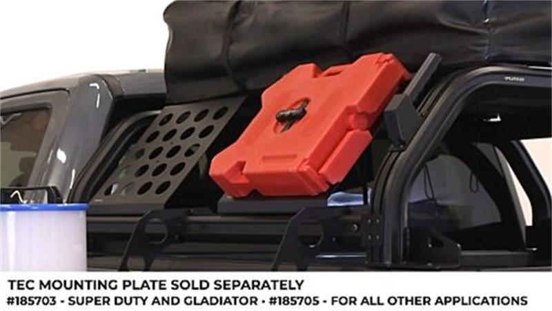 Putco TEC Mounting Plate - 12in x 12.5in x18in Venture TEC Rack Mounting Plates 185703 Main Image