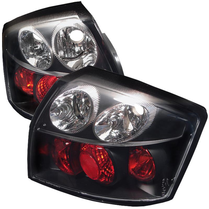 Spyder 02-05 Audi A4 (Excl Convertible/Wagon) Euro Style Tail Lights - Black (ALT-YD-AA402-BK) 5000002 Main Image