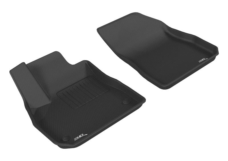 3D MAXpider 2016-2020 Chevrolet Malibu Kagu 1st Row Floormat - Black L1CH07711509 Main Image