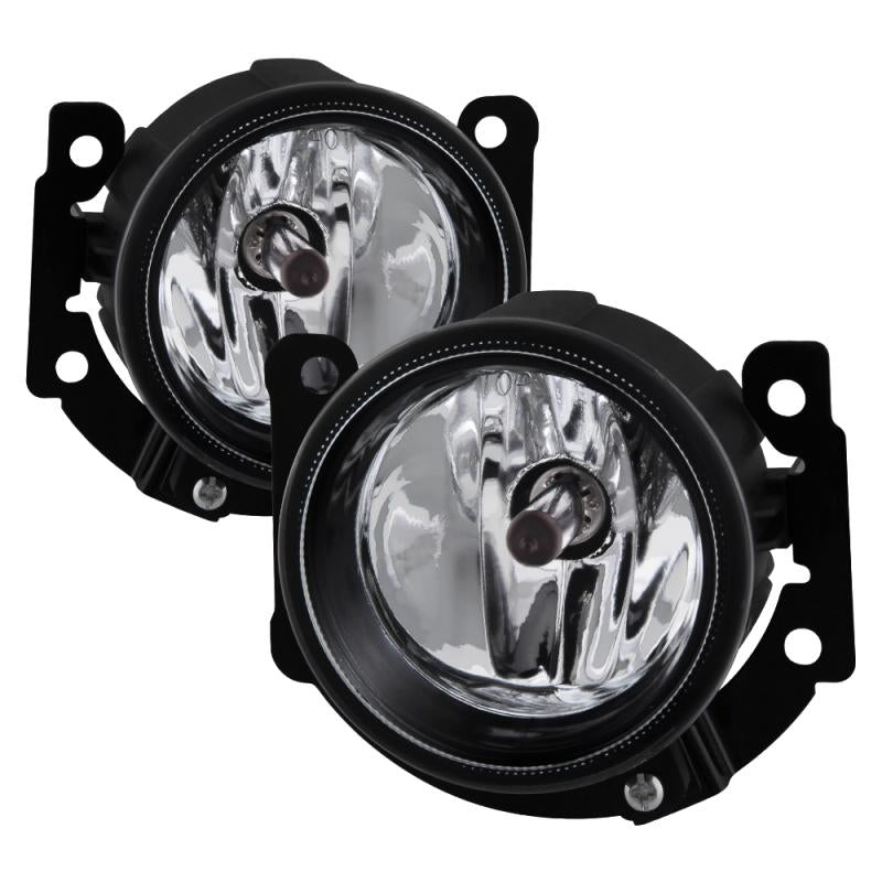 Spyder 17-18 Mitsubishi Mirage G4 OEM Fog Lights w/Switch - Clear (FL-MMG417-C) 5084996 Main Image