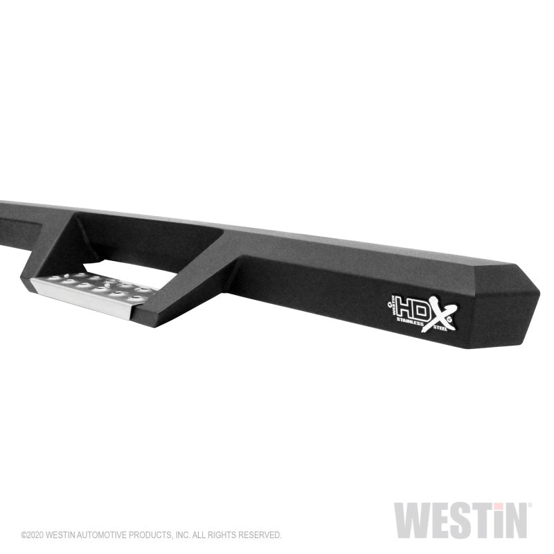 Westin 2020 Chevy Silverado 2500/3500 HDX Stainless Drop W2W Nerf Step Bars - Textured Black 56-5347552