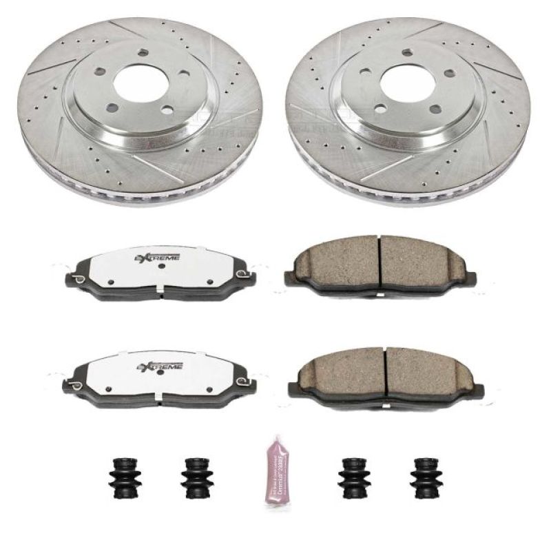 PowerStop PSB Z26 Street Warrior Kit Brakes, Rotors & Pads Brake Kits - Performance D&S main image