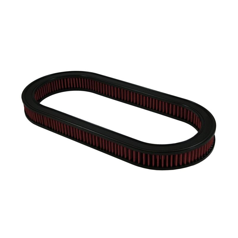 Green Filter Round/Oval Filter - OD L 20.79in. / OD W 9.62in. / H 2in. - Red 4027 Main Image