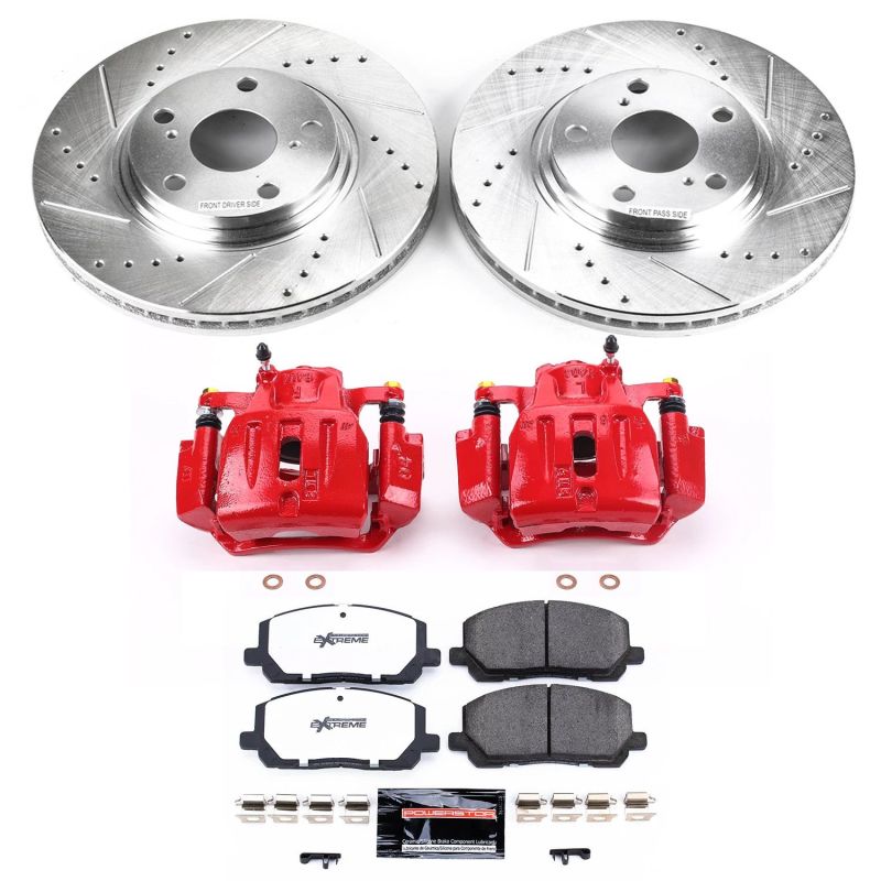 PowerStop PSB Z36 Truck & Tow Kit w/Cals Brakes, Rotors & Pads Brake Kits - Performance D&S main image