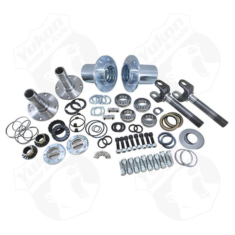 Yukon Gear Spin Free Locking Hub Conversion Kit For Dana 60 & Aam / 00-08 SRW Dodge YA WU-04 Main Image