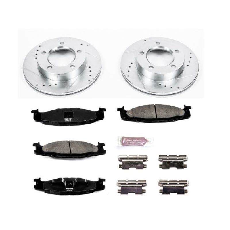 PowerStop PSB Z23 Evolution Kit Brakes, Rotors & Pads Brake Kits - Performance D&S main image