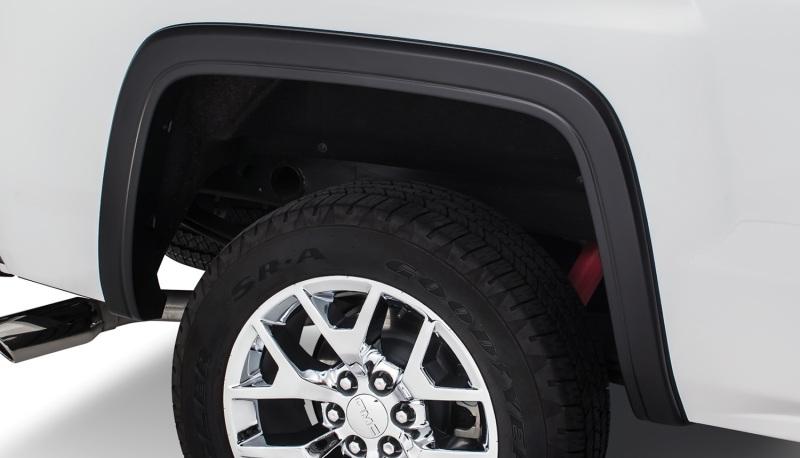 Bushwacker 14-18 GMC Sierra 1500 OE Style Flares 2pc 69.3/78.8/97.8in Bed - Black 40124-02 Main Image