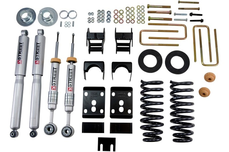 Belltech 09-13 Ford F150 Std Cab Short Bed 2in. or 3in. F/4in. R drop w/ SP Shocks Lowering Kits 980SP