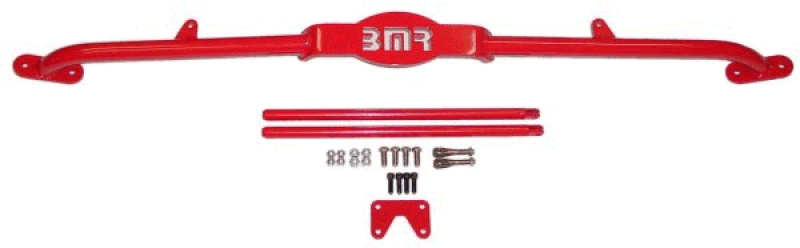 BMR 82-82 3rd Gen F-Body w/ TPI 3 Point Mount Strut Tower Brace - Red STB004R Main Image