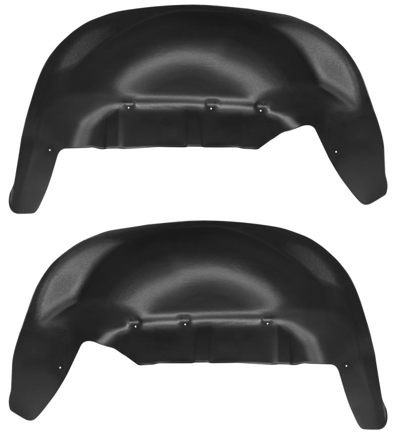 Husky Liners 2019+ Chevrolet Silverado 1500 Black Rear Wheel Well Guards 79061 Main Image