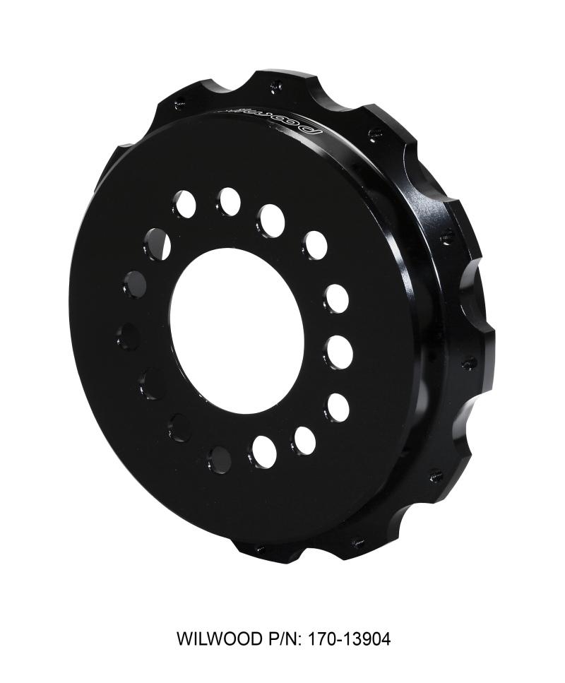 Wilwood Hat-Park Brake 1.341in Offset 5 x 4.53/4.75/5.00 - 12 on 8.75in 170-13904 Main Image