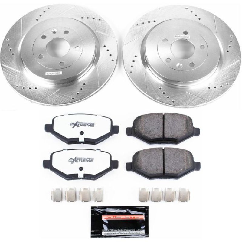 PowerStop PSB Z36 Truck & Tow Kit Brakes, Rotors & Pads Brake Kits - Performance D&S main image