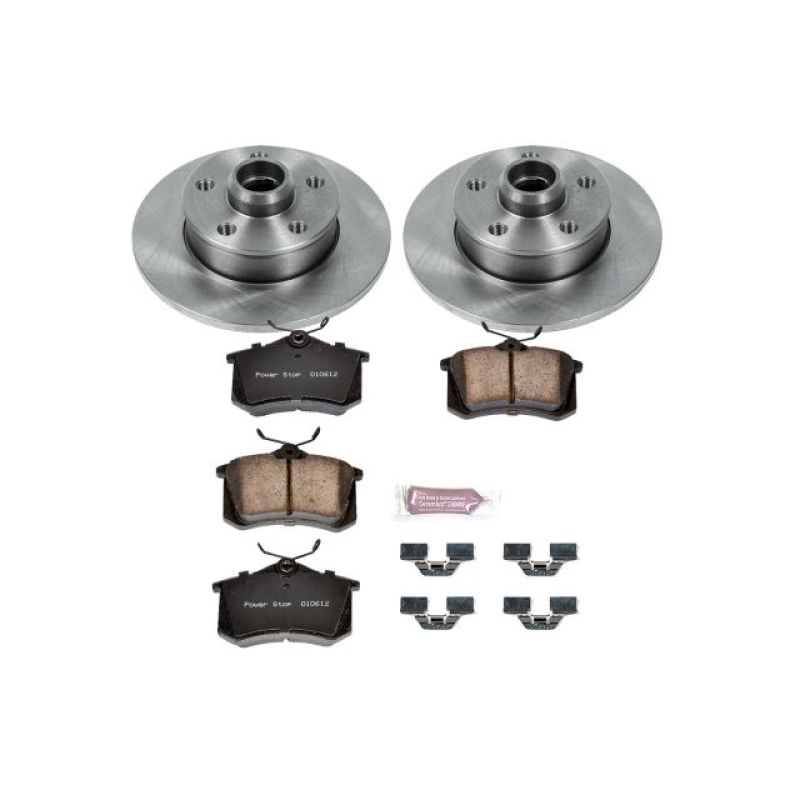 PowerStop PSB Autospecialty Kit Brakes, Rotors & Pads Brake Kits - OE main image