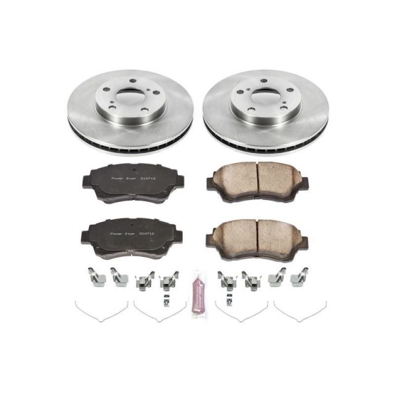 PowerStop PSB Autospecialty Kit Brakes, Rotors & Pads Brake Kits - OE main image