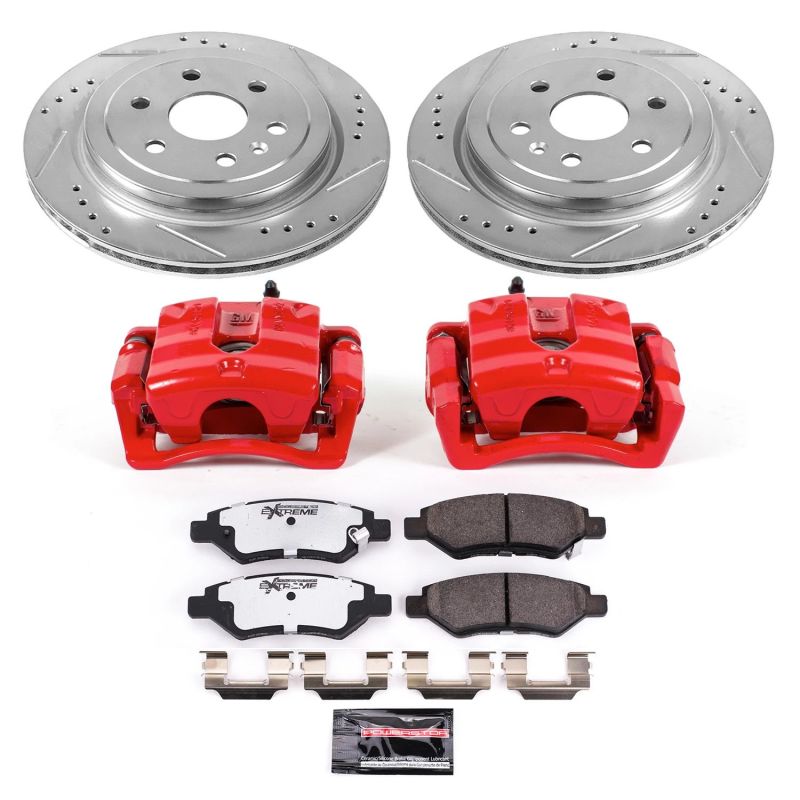 PowerStop PSB Z26 Street Kit w/Cals Brakes, Rotors & Pads Brake Kits - Performance D&S main image