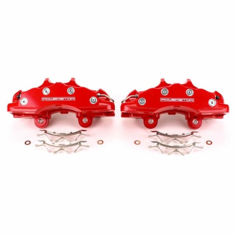 PowerStop PSB Red Calipers Brakes, Rotors & Pads Brake Calipers - Perf main image