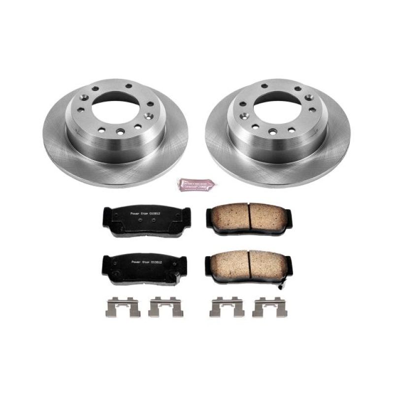 PowerStop PSB Autospecialty Kit Brakes, Rotors & Pads Brake Kits - OE main image