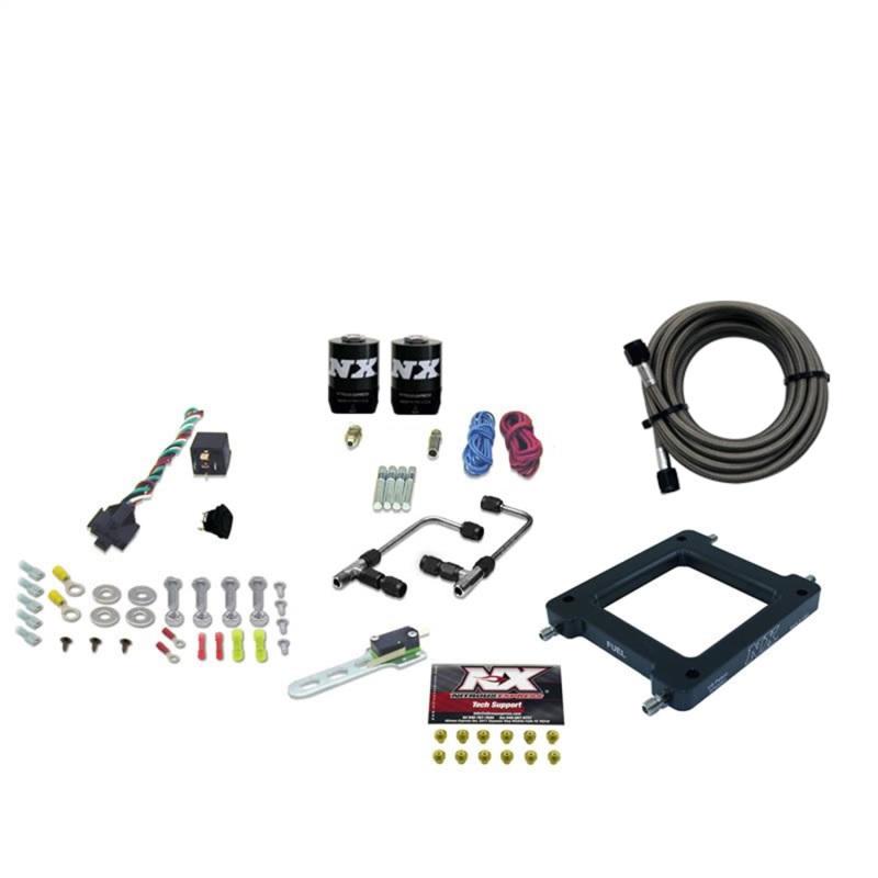 Nitrous Express Dominator Gemini Stage 6 Alcohol Nitrous Kit (50-300HP) w/o Bottle 60075-00 Main Image