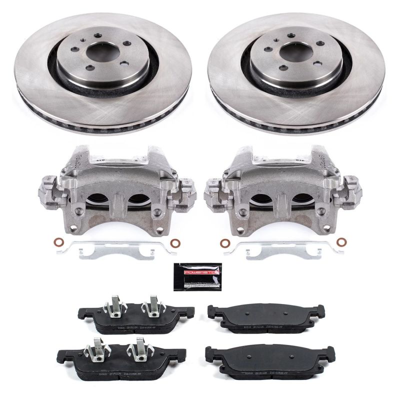 PowerStop PSB Autospecialty Kit w/Cals Brakes, Rotors & Pads Brake Kits - OE main image