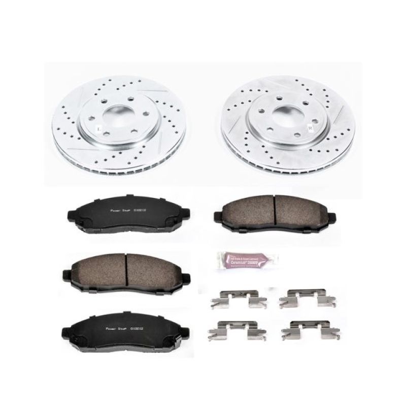 PowerStop PSB Z23 Evolution Kit Brakes, Rotors & Pads Brake Kits - Performance D&S main image