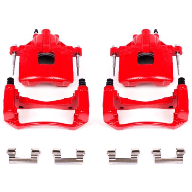 PowerStop PSB Red Calipers Brakes, Rotors & Pads Brake Calipers - Perf main image