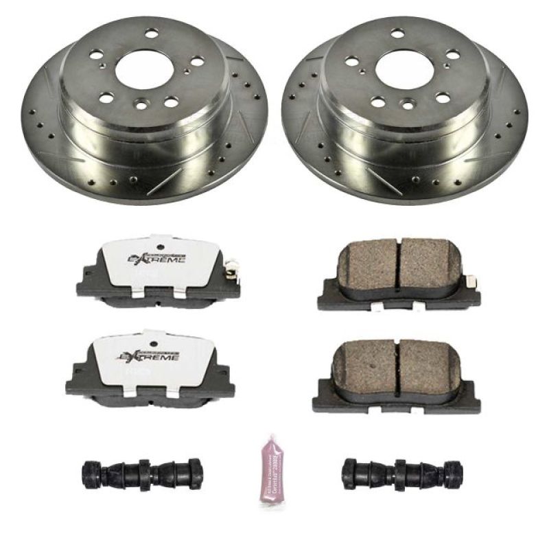 PowerStop PSB Z26 Street Warrior Kit Brakes, Rotors & Pads Brake Kits - Performance D&S main image