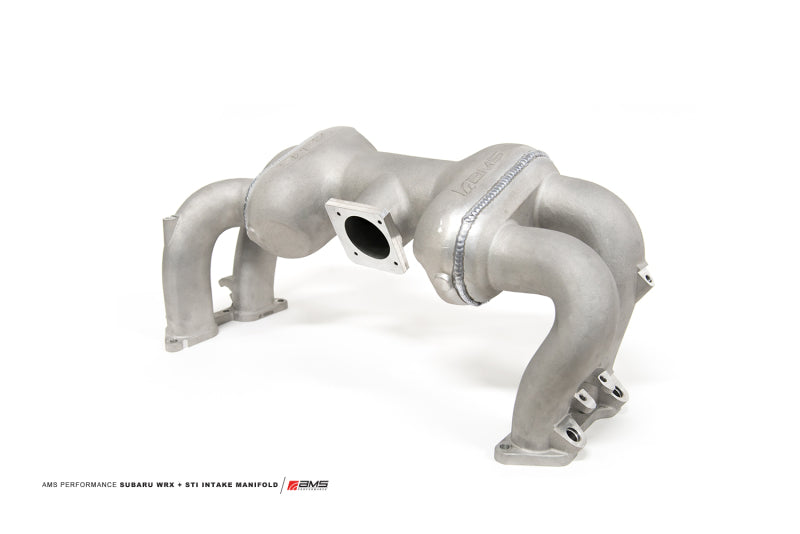 AMS Performance Subaru EJ25 Reverse Rotation Intake Manifold - Uncoated AMS.31.08.0002-1