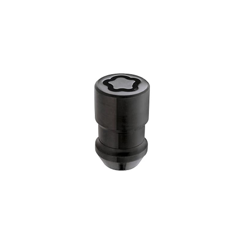 McGard Wheel Lock Nut Set - 4pk. (Cone Seat) 1/2-20 / 3/4 & 13/16 Dual Hex / 1.46in. Length - Black 24038 Main Image