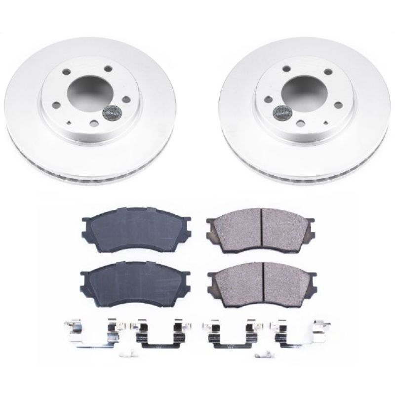 PowerStop PSB Z17 Evolution Coated Kit Brakes, Rotors & Pads Brake Kits - Performance Blank main image