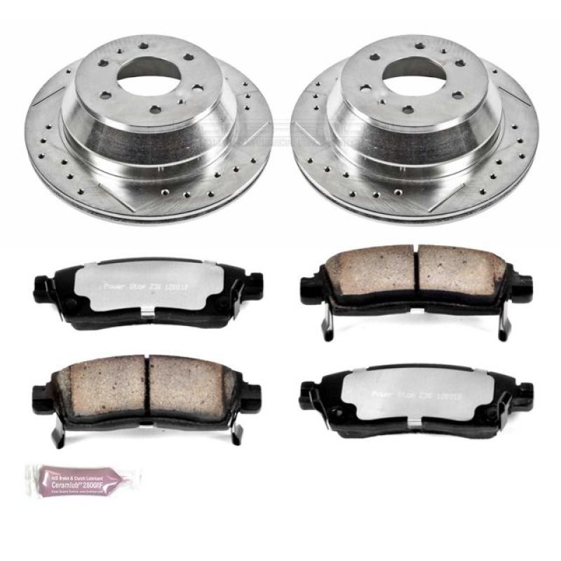 PowerStop PSB Z36 Truck & Tow Kit Brakes, Rotors & Pads Brake Kits - Performance D&S main image