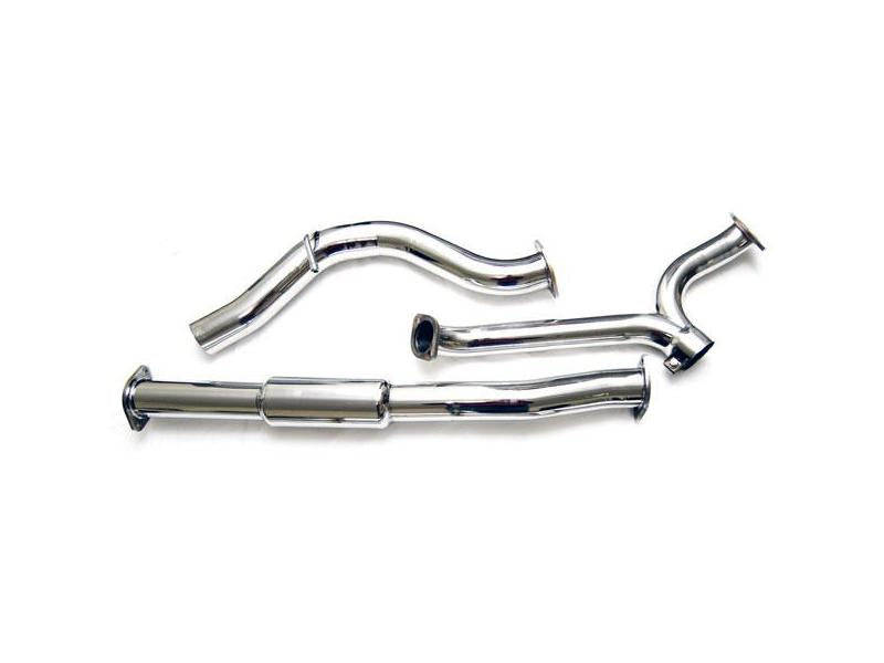 AVO Exhaust 3in SS Center Pipe w/Resonator - 10-15 Subaru STI / 08-14 Subaru WRX S2A08M3MA001T Main Image