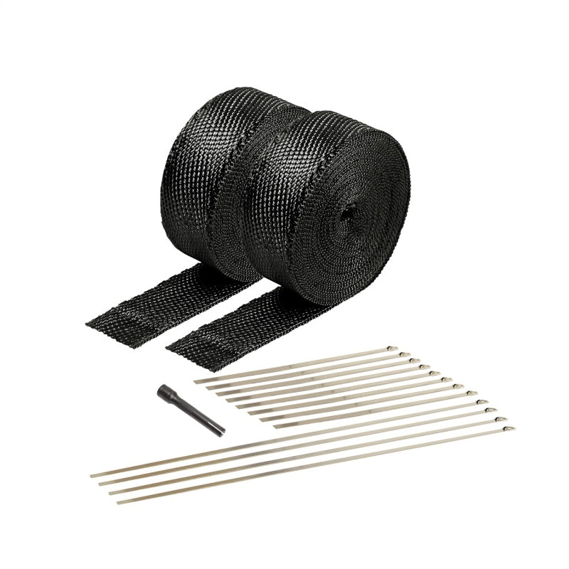 DEI Exhaust Wrap Kit - Black Titanium Wrap Locking Ties & Locking Tie Tool 10073