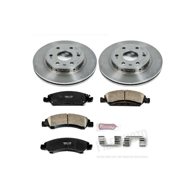 PowerStop PSB Autospecialty Kit Brakes, Rotors & Pads Brake Kits - OE main image