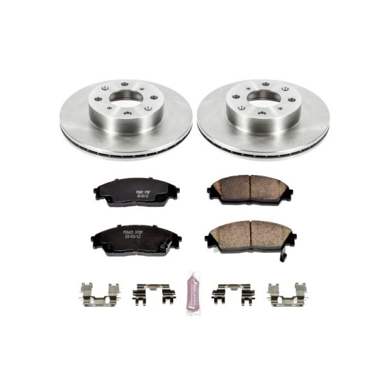 PowerStop PSB Autospecialty Kit Brakes, Rotors & Pads Brake Kits - OE main image