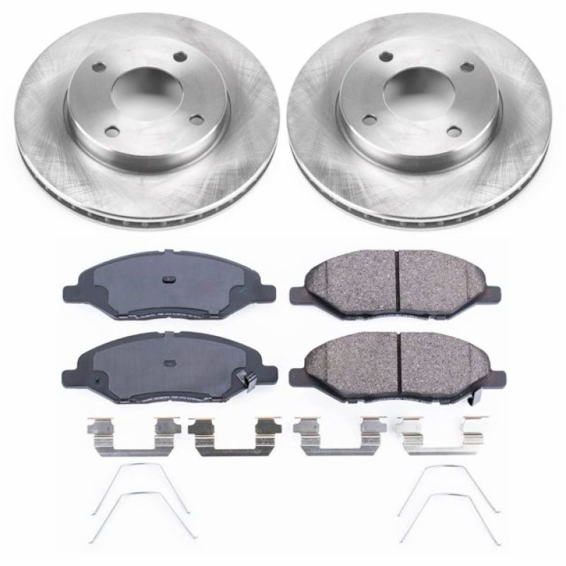 PowerStop PSB Autospecialty Kit Brakes, Rotors & Pads Brake Kits - OE main image