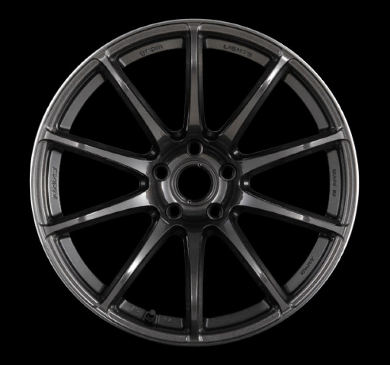 Gram Lights 57Transcend 19x8.0 +50 5-100 Super Dark Gunmetal Wheel WGTR150DH8