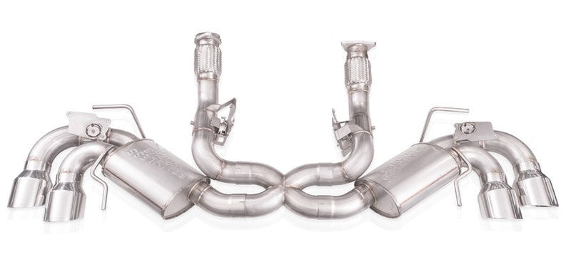 Stainless Works 20-21 Chevrolet Corvette C8 6.2L Legend Cat-Back Exhaust w/ Polished Tips C8CBL